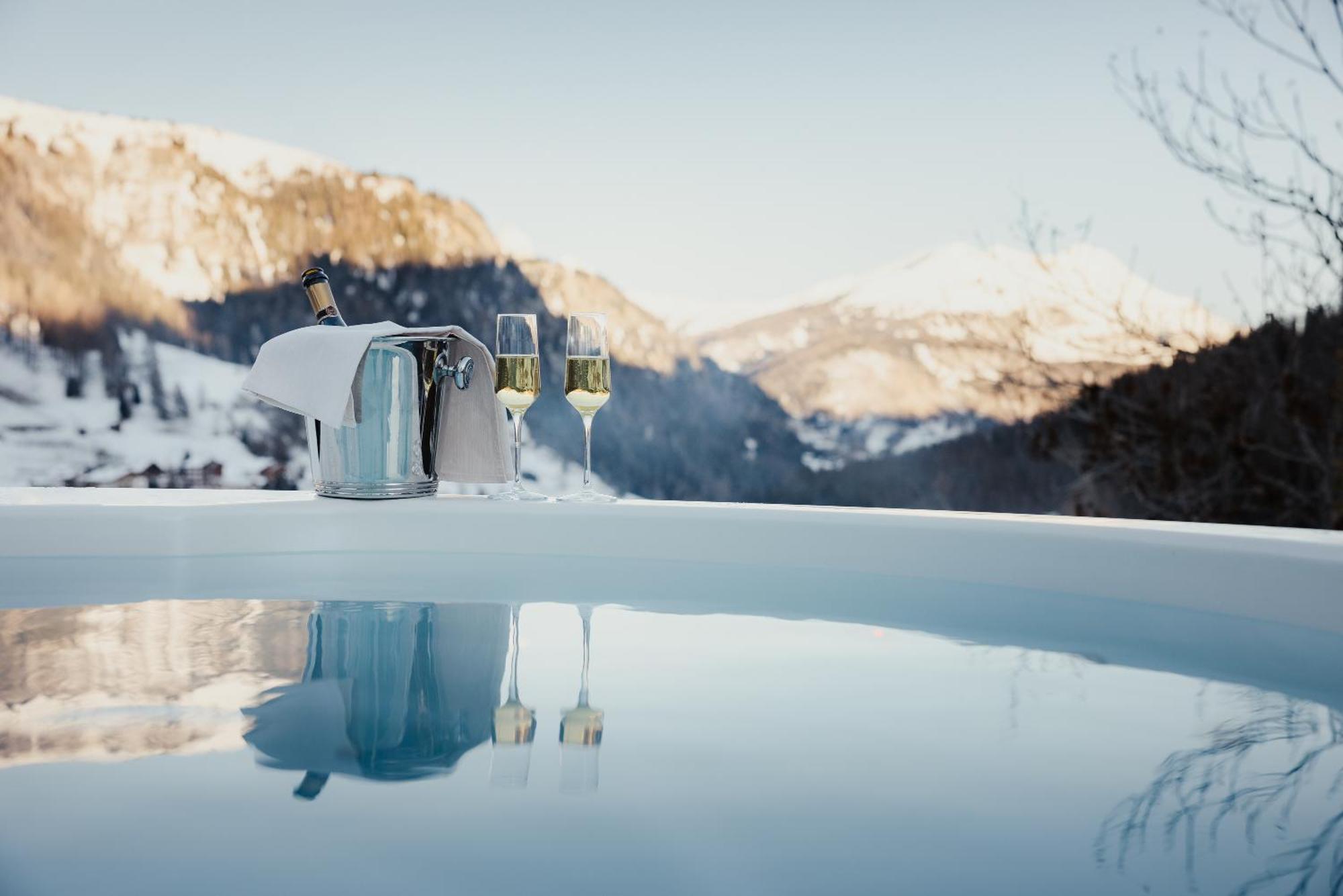 Hotel Alpenrose Arabba Bagian luar foto